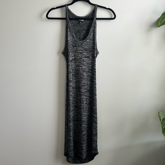 ARITZIA Wilfred Free Yasmin dress black and grey marled - Picture 2 of 6